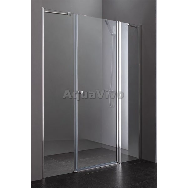 Душевая дверь Cezares ELENA-W-B-13-90+60/30-C-Cr 175, стекло прозрачное, профиль хром