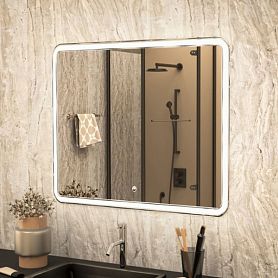 Зеркало Art & Max Vita 90x80, с подсветкой и диммером - фото 1