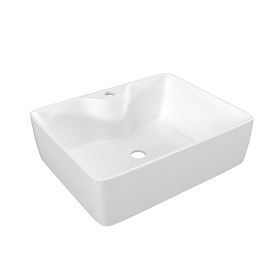 Раковина JOKI Verna JK3104011 накладная, 48x37 см, цвет белый - фото 1