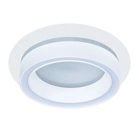 Точечный встраиваемый светильник Arte Lamp Atik A4513PL-1WH, арматура белый  - фото 1
