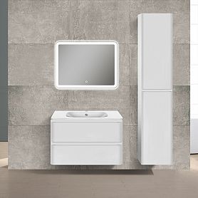 Мебель для ванной Vincea Vico 80, цвет белый глянец - фото 1