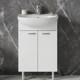 Тумба под раковину Оника Коралл 55, цвет белый - фото 1