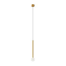 Подвесной светильник Maytoni Bubble dream MOD383PL-L4BS3K, арматура латунь, плафон стекло прозрачное - фото 1