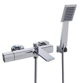 Смеситель Mixline ML27-01 550765 для ванны с душем, цвет хром - фото 1