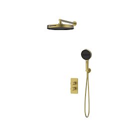Душевой комплект Vincea Domus VSFW-5DM0BG, встраиваемый, цвет брашированное золото - фото 1