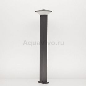 Наземный светильник Citilux CLU02B, арматура черная, плафон/абажур стекло, цвет белый/черный - фото 1