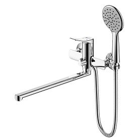 Смеситель Lemark Ortus LM11351C для ванны с душем, цвет хром - фото 1