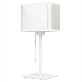Настольный светильник Citilux Тильда CL469815, арматура белая, плафоны текстиль белый - фото 1