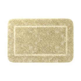Коврик WasserKRAFT Lopau BM-6013 Ecru для ванной, 90x60 см, цвет бежевый - фото 1
