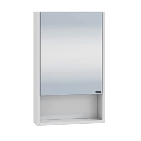 Шкаф-зеркало Санта Сити 40, цвет белый - фото 1