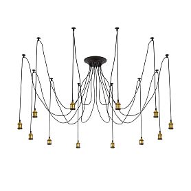 Потолочная люстра Citilux Эдисон CL451121, арматура венге - фото 1