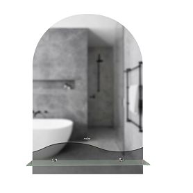 Зеркало Mixline Амели 39x59, с полкой - фото 1