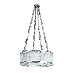 Подвесная люстра Arte Lamp Anetta A1065SP-8CC, арматура хром, плафон хрусталь прозрачный - фото 1