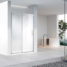 Душевая дверь Vincea Como-N VDS-4CN 160x195, стекло прозрачное, профиль хром - фото 1