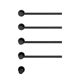 Полотенцесушитель Vincea VTD-2H1MB 53x67 электрический, цвет черный - фото 1