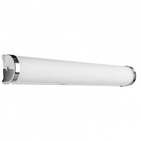 Настенный светильник Arte Lamp Aqua A5210AP-4CC, арматура хром, плафон стекло белое, 55х9 см - фото 1
