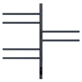 Полотенцесушитель Vincea VTD-1S2CGE 43х80 электрический, цвет графит - фото 1