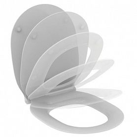 Сидение Ideal Standard Connect Air E036601 для унитаза, с микролифтом, цвет евро белый - фото 1
