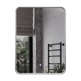 Зеркало Comforty Сириус 60, с подсветкой, цвет серебро - фото 1