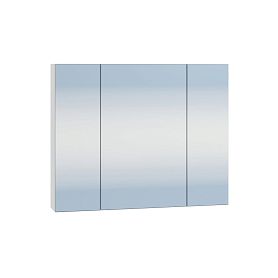Шкаф-зеркало Санта Аврора 80, цвет белый - фото 1