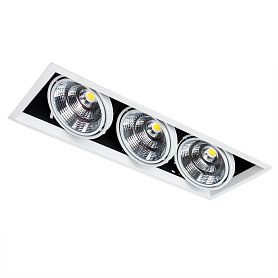 Карданный светильник Arte Lamp Merga A8450PL-3WH, арматура белый  - фото 1