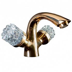 Смеситель Boheme Luxury Crystal 291-CRST для раковины - фото 1
