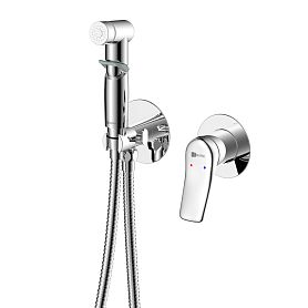 Гигиенический душ Lemark Ortus LM11319C, со встраиваемым смесителем, цвет хром - фото 1