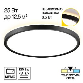 Накладной светильник Citilux Norma CL748321, арматура черная - фото 1