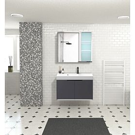 Мебель для ванной Ceruttispa Maiella 60, цвет серый - фото 1