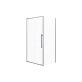 Душевой уголок Esbano Flex ESF-108PS-C 100x80, стекло прозрачное, профиль хром - фото 1