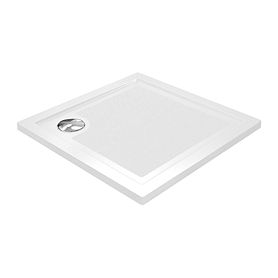 Поддон для душа WasserKRAFT Salm 27T03 90x90, стеклопластик (SMC), цвет белый - фото 1