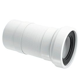 Фановая труба McAlpine MRWC-F23P с гофрой для напольных унитазов - фото 1