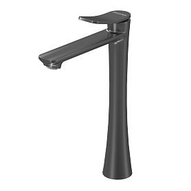 Смеситель Grossman Advans 520.K35.09.420 для раковины, цвет графит сатиновый - фото 1