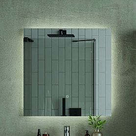 Зеркало Оника Люма 70x70, с подсветкой и диммером - фото 1