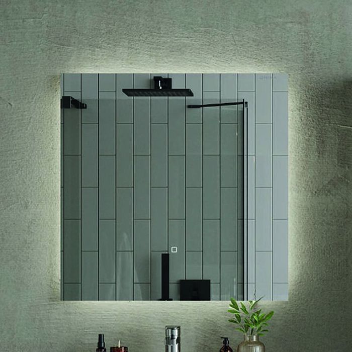 Зеркало Оника Люма 70x70, с подсветкой и диммером