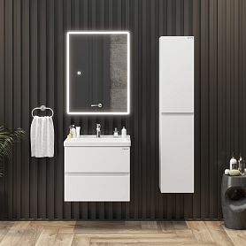 Мебель для ванной Оника Эвада 70, подвесная, цвет белый - фото 1