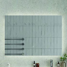 Зеркало Оника Люма 100x80, с подсветкой и диммером - фото 1