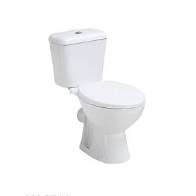 Унитаз Акватек Каир AQ2780-00 напольный, с сиденьем, цвет белый - фото 1