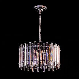 Подвесная люстра Citilux Ингвар CL334161, арматура хром, плафоны хрусталь прозрачный - фото 1