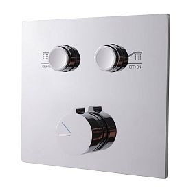 Смеситель Vincea VSCV-421CH для ванны с душем, встраиваемый, цвет хром - фото 1