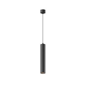 Подвесной светильник Maytoni Focus LED P072PL-L12B4K-1, арматура черная, профиль алюминий черный - фото 1