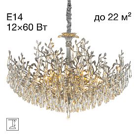 Подвесная люстра Citilux Ritz CL310121, арматура хром - фото 1