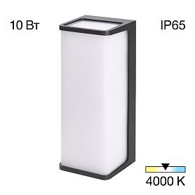 Уличный настенный светильник Citilux Domus CLU0802, арматура черная - фото 1