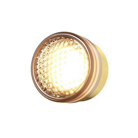 Бра Maytoni Olo MOD493WL-L6BSK, арматура латунь, профиль стекло янтарное - фото 1