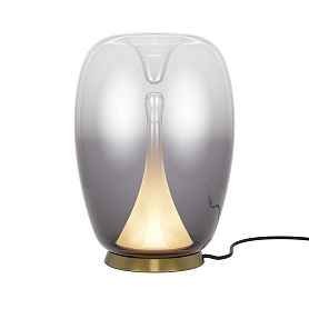 Настольный светильник Maytoni Splash MOD282TL-L15G3K, арматура золото, профиль стекло дымчатое - фото 1