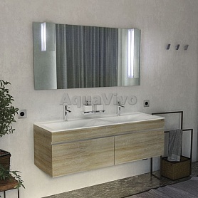 Мебель для ванной Velvex Pulsus 140, цвет дуб - фото 1