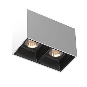 Потолочный светильник Maytoni Alfa LED C065CL-02-L12W3K-W, арматура белая    - фото 1