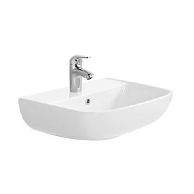 Раковина Акватек AQ5430-00 подвесная, 55x45 см, цвет белый - фото 1