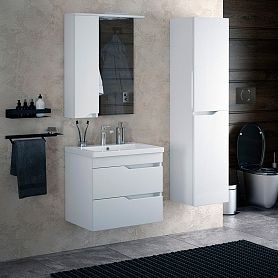 Мебель для ванной Corozo Теона 70, подвесная, цвет белый - фото 1