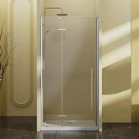 Душевая дверь Vincea Slim-N VDPH-5SN 100x195, стекло прозрачное, профиль хром - фото 1